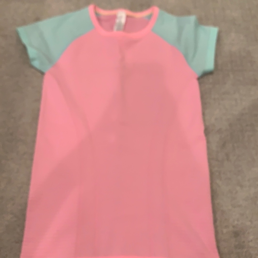 Pink and blue swiftly ivivva top